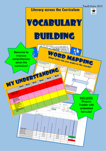 Vocabulary and Comprehension Building - Complete Approach and Tracker 