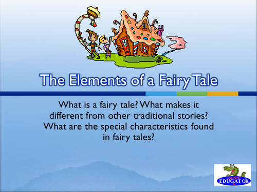 Elements of a Fairy Tale PowerPoint
