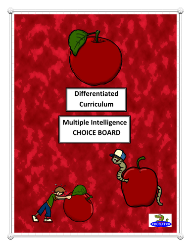 Multiple Intelligence Choice Board