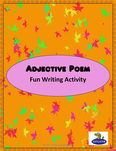 Adjective Poem