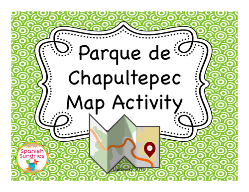 Prepositional Phrase Map Activity