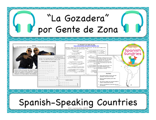 Spanish-speaking Country Activities ("La Gozadera")