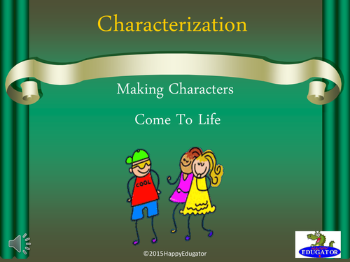 Characterization PowerPoint