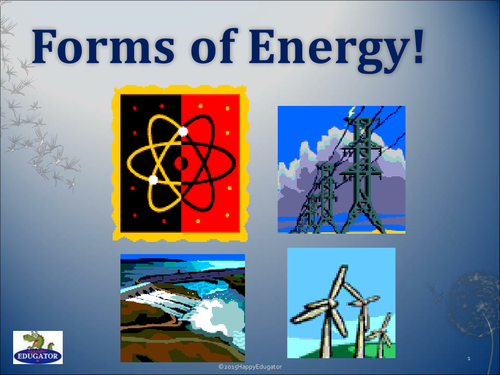 Forms of Energy PowerPoint