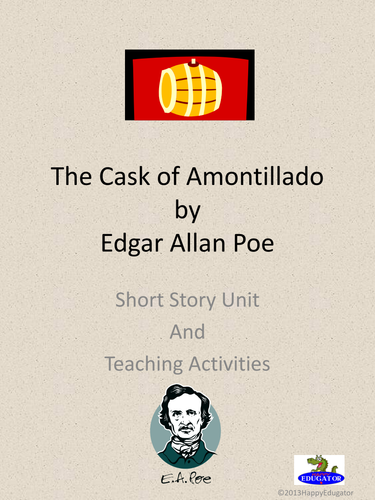 Cask of Amontillado Short Story Unit