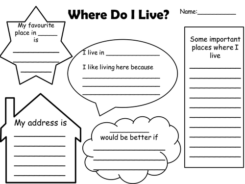 Where do I live? | Teaching Resources