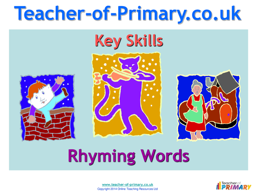 find the word that rhymes by cmaksoud - UK Teaching Resources - TES