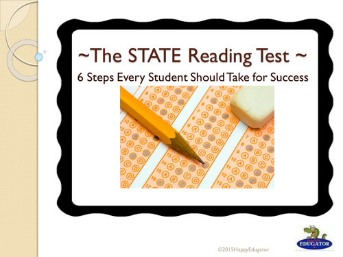 TEST PREP Reading Test Strategies PowerPoint