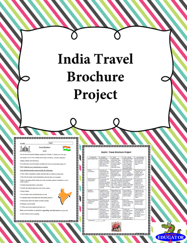 India Travel Brochure Project