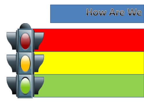 Behavior Chart - Traffic Light