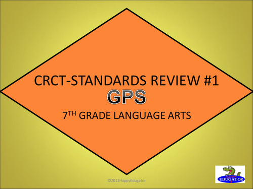 Test Prep  ELA Standards Review PowerPoint 