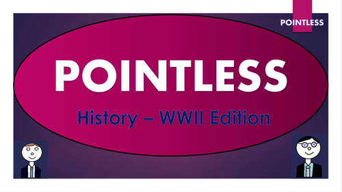 Pointless - History - World War II Edition