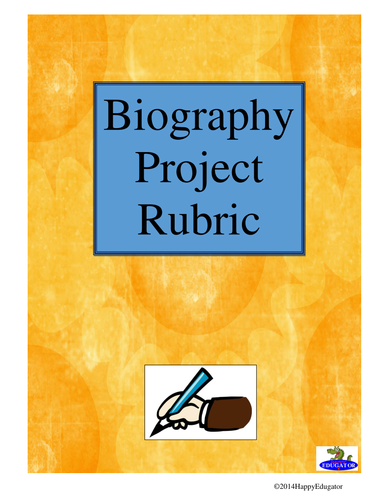 Biography Project Rubric