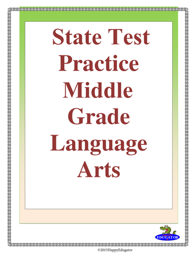 TEST PREP- Language Arts Standards Practice Test