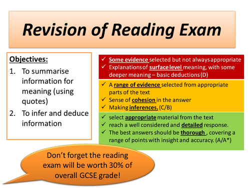 Exam Skills WJEC reading 