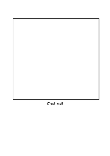 Simple worksheet for giving name, age and birthday