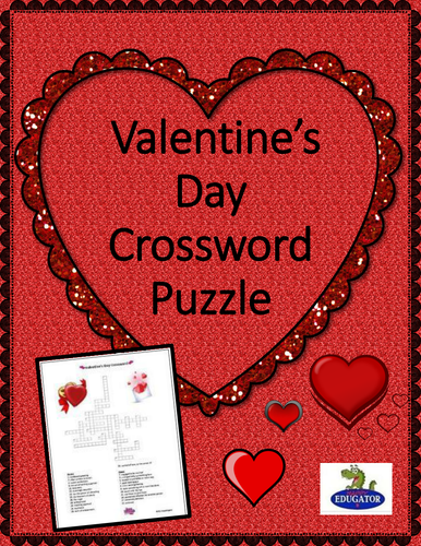 Valentine's Day Crossword Puzzle