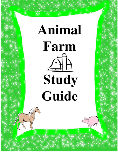 Animal Farm Study Guide Handout