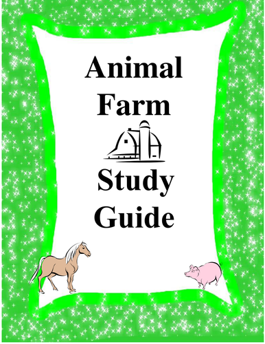 Animal Farm Study Guide Handout | Teaching Resources