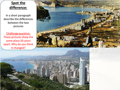 Mass Tourism In Benidorm Lesson Resources