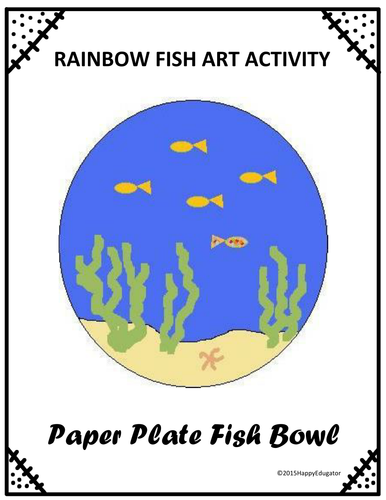 Rainbow Fish Craftivity or Art Activity