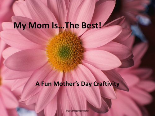 Mothers Day Craftivity