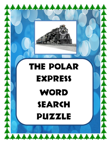 The Polar Express by Chris Van Allsburg Wordsearch Puzzle