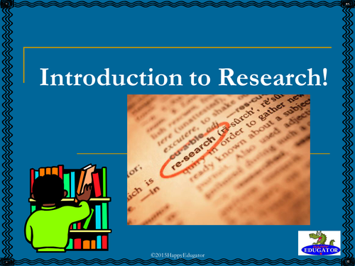 how to make an introduction in research ppt