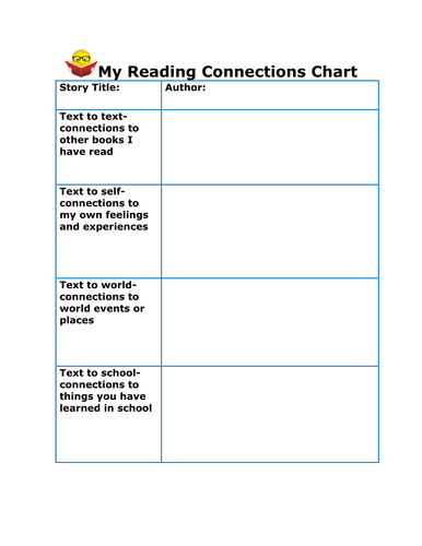 Reading Connections Chart