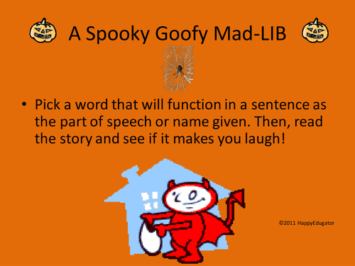 Halloween Spooky Goofy PowerPoint 