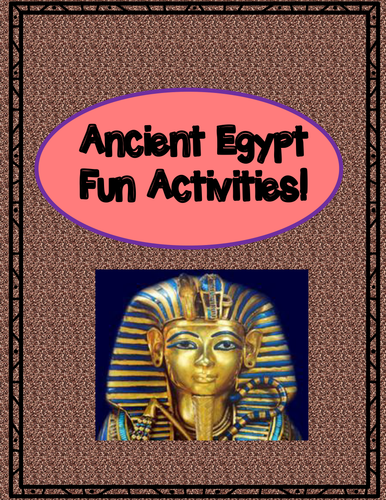Ancient Egypt Enrichment Activities