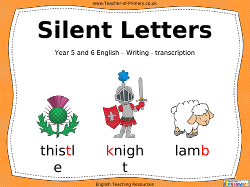 silent-letters-teaching-resources