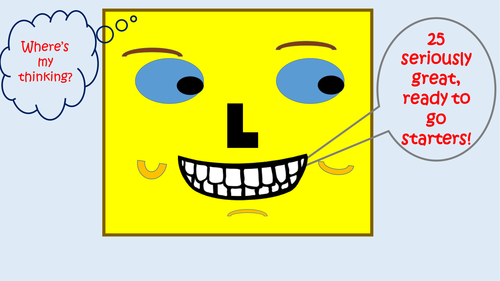 25 'ready to go' Literacy Starters