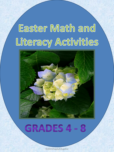 Easter Activities Math and Literacy Fun Grades 