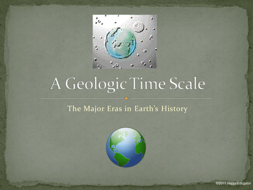 A Geologic Time Scale PowerPoint US version