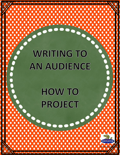 Writing to An Audience Project