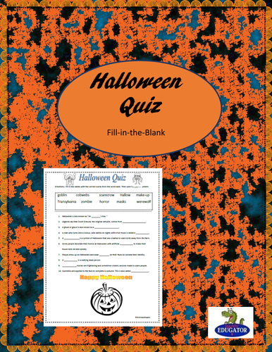 Haloween Quiz