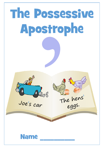 Apostrophes for possession activities by bethrob - Teaching Resources - TES