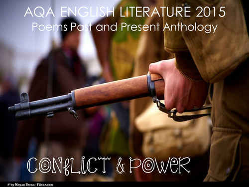 AQA Literature New Spec 2015- Conflict and Power Poetry Cluster