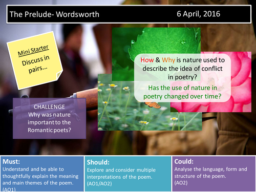 The Prelude- Wordsworth