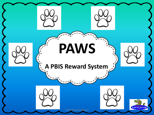 PBIS Reward System - Beginning of the Year