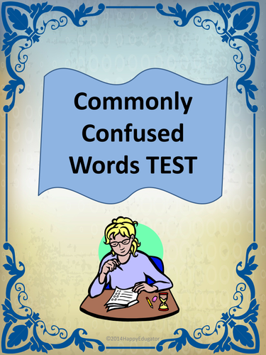 Commonly Confused Words TEST