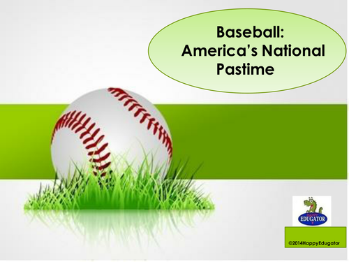 Baseball History PowerPoint 