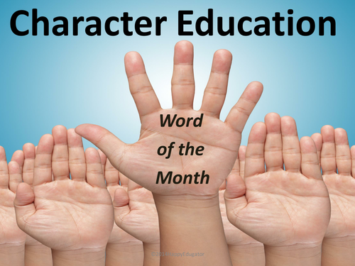 character-education-word-of-the-month-teaching-resources