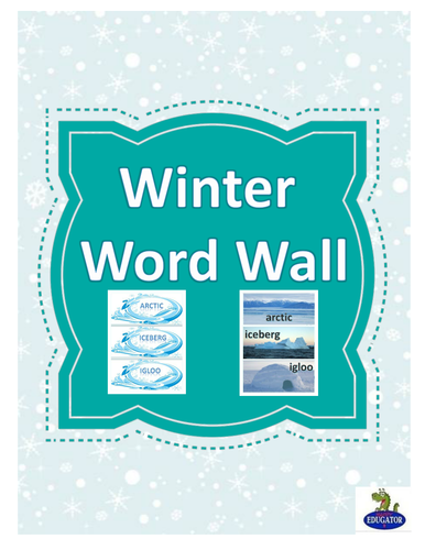 Winter Word Wall
