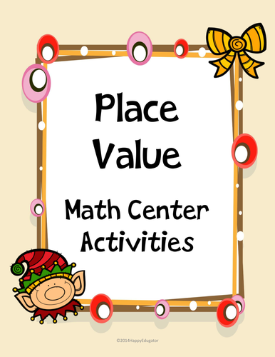 Christmas - Place Value Activities 