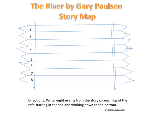 The River by Gary Paulsen Story Map