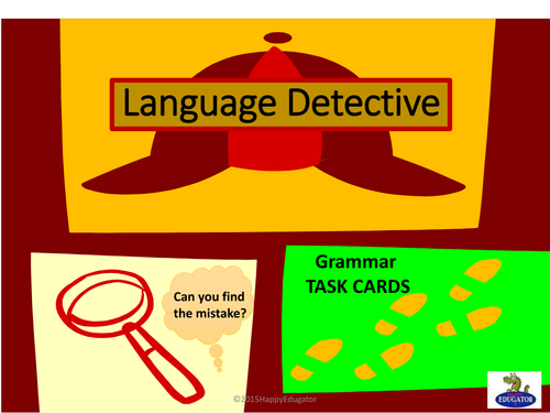 Grammar Task Cards