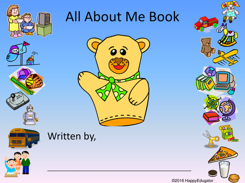 All About Me Book