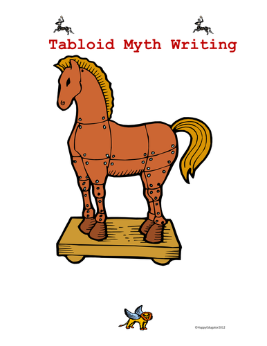 Tabloid Myth Writing Assignment with Rubric